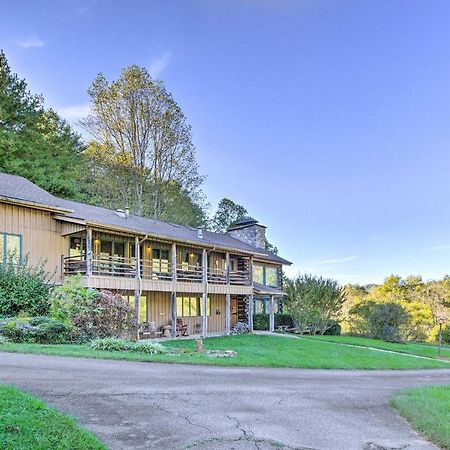 Spacious Cullowhee Lodge With Views And River Access! Extérieur photo