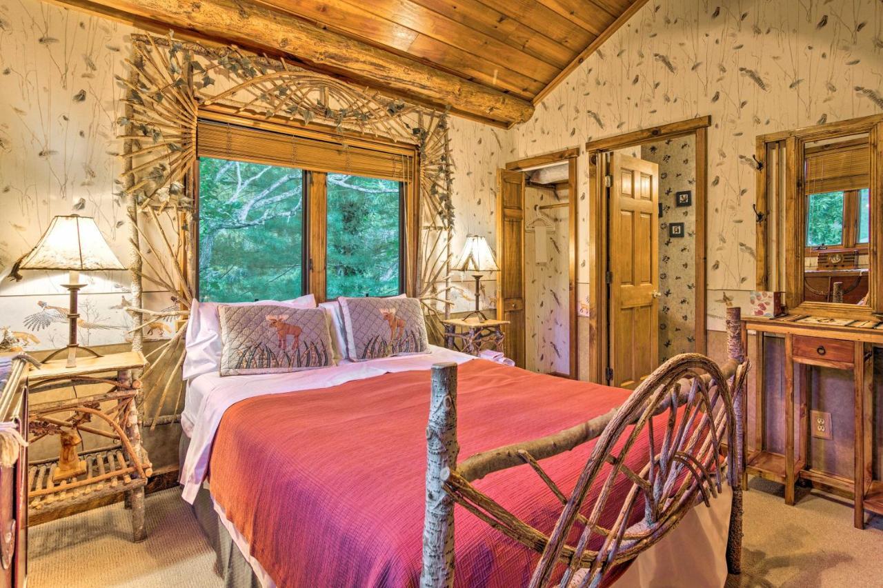Spacious Cullowhee Lodge With Views And River Access! Extérieur photo