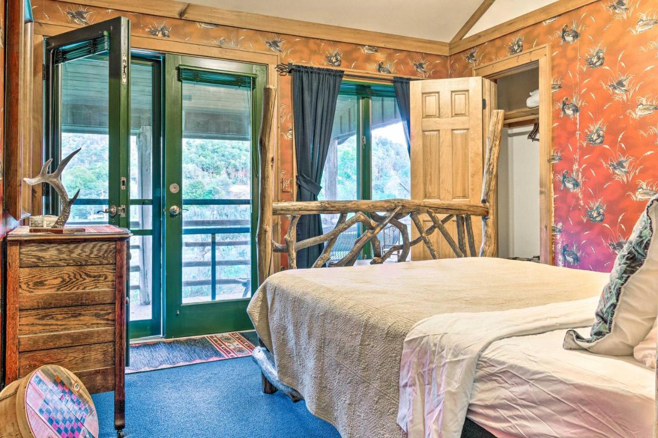 Spacious Cullowhee Lodge With Views And River Access! Extérieur photo