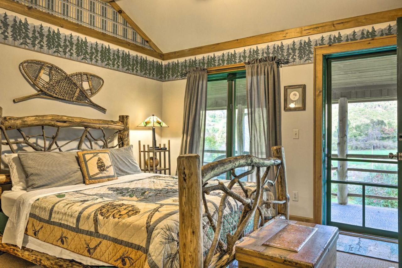 Spacious Cullowhee Lodge With Views And River Access! Extérieur photo